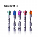 5 tk Magnetkruvikeeraja otsik puurimine Ristpea PH2 Magnetkruvikeeraja otsikud 1/4 tolli kuuskantvars Kipsplaadi elektriline kruvikeeraja komplekt