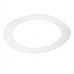 1 Piece Bass Drum Port Hole Protection Pads Easy to Use Replacement Parts Improve Sound Quality valge