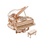Rokr Magic Piano mehaaniline isem&auml;ngiv muusikakast lastele ja t&auml;iskasvanutele Ehitusplokkide komplektid M&auml;nguasjad 3D Puidust pusle AMK81