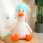 Loomingulised plush-pardi pehmed m&auml;nguasjad, isetehtud soeng, kaela t&otilde;mbamise pardinukk, m&auml;nguasi, nukupadja kaunistus, j&otilde;ulukingitus t&uuml;drukule s&uuml;nnip&auml;evaks 40cm roheline