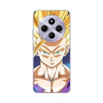 Coque Xiaomi Redmi 14C Dragon ball z sangoku Cheveux blonds Maniacase