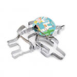 Emporte-pi&egrave;ce - Lama - 4 pcs - Inox - Compatible lave-vaisselle - Th&egrave;me Lama