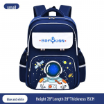 Astronauti koolikott: Kerge, suure mahutavusega, selgrood kaitsva seljakott algkooli poistele ja t&uuml;drukutele Small 1-2 grade roosa