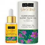 Kapiva Kumkumadi Glow Face Oil (30 ml) | S&auml;ravale nahale | Aitab v&auml;hendada tumedaid laike ja pigmentatsiooni | Kumkumadi Tailam