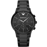 Emporio Armani AR2485 meeste mustast metallist k&auml;ekell 43 must