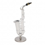 Altosaksofoni kaunistused minisaksofoni kaunistus Muusikariista mudel Kingitus kastip&otilde;hjaga 14cm