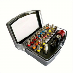 32 tk kruvikeeraja otsikute komplekt, S2 teras, ristpeakruvikeeraja otsik, h&uuml;lss, kiirkinnitusega &uuml;hendus, t&ouml;&ouml;stuslikud k&auml;sit&ouml;&ouml;riistad, kodumasinate k&auml;sitsi remondikomplekt 32 piece