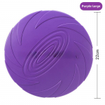 DOG-O-SOAR hammustuskindel ujuv koer frisbee m&auml;nguasi 22cm