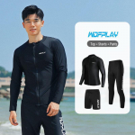 Meeste kiivkuiv sukeldumis- ja surfikost&uuml;&uuml;m: Pikkade varrukatega, l&otilde;hestatud disainiga, p&auml;ikesekaitsega, meduuside kaitsega, slim-fit, lukuga. XXXL for 80-90kg