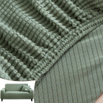 Žakardist diivanikate Veniv Reguleeritav Eemaldatav &Uuml;lekate Diivanikatted Diivanikatted M&ouml;&ouml;blikaitse Lemmikloomadele Lastele 1-seat 90-140cm gray