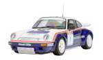 V&otilde;idus&otilde;iduseeria Porsche 911 1984 Omaani ralli v&otilde;itja plastmudel PN24011 Platz/NuNu 1/24 SC/RS gray