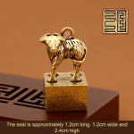 Vintage messingist Hiina T&auml;htkuju pitser Ornamendid Kaunistused Kujukesed Miniatuurid Kodukaunistused Aksessuaarid K&auml;sit&ouml;&ouml; Suveniirid ja kingitused