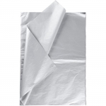 Papier de soie - Argent - 50 x 70 cm - 6 feuilles