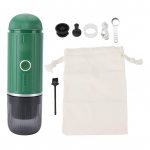 Kaasaskantav kohvimasin 19 baari r&otilde;hk K&otilde;rge &otilde;li ekstraheerimine Mini kohvimasin koju reisimiseks L roheline