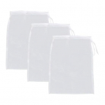 3 tk P&auml;hklipiimakott Kurna jaoks Korduvkasutatavad Marlikotid Peenv&otilde;rguga Filtrikotid K&uuml;psetamiseks K&uuml;psetamiseks Mahlapressimiseks Juustu Valmistamiseks Sojapiim K&ouml;&ouml;gi Oluline S 3pcs