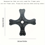 Vertikaalse istanduse torni stiilis aed, virnastatav &uuml;rdiaia istandus, k&ouml;&ouml;giviljade istutuspott, kroonlehekujuline lillepott