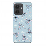 Coque de t&eacute;l&eacute;phone - Maniacase - Oppo Reno 13F - Silicone - Souple - Stitch love coeur rose