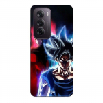 Coque de t&eacute;l&eacute;phone - Maniacase - Oppo Reno 12 5G - Silicone - Noir - Dragon Ball Z