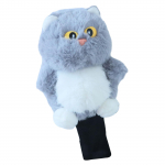 Armas kassi golfiklubi peakatted Pl&uuml;&uuml;sist looma fairway kaitse peakate golfitarvikute jaoks One Size pruun