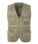 Meeste mitmetaskuline vest 16 taskuga Suur suurus Kalastusvest L khaki