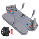 Multifunktsionaalne treeninglaud k&otilde;hulihaste treener rindkere treeningseade kaasaskantav kodune j&otilde;usaal must