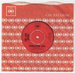 7-tolliline plaat LOVE AFFAIR - Everlasting Love 3125 CBS 1967 Jaapan Rock Kasutatud