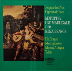 LP plaat JOSQUIN DES PR&Eacute;S / CIPRIANO DE RORE - Renessansi motetid ja madrigalid 94309K Intercord Saksamaa Klassikaline Kasutatud