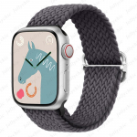 Punutud aasrihm Apple Watch Ultra rihmale 49mm 44mm 40mm 45mm 41mm 42mm 38mm Elastne Solo k&auml;ev&otilde;ru iWatch seeria 8 7 6 se 3 38mm 40mm 41mm punane