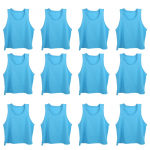 12 tk Laste Treeningvest Hingav V&otilde;rk Meeskonna Treeningvestid Vaba Suurus Jalgpalli Korvpalli V&auml;lispordi jaoks