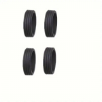 4/8TK Pagasirattad Kaitsmed Silikoonrattad Rattad jalatsid Reisipagas Kohver V&auml;hendab m&uuml;ra Rattad Kattetarvikud 4PCS