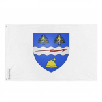 Drapeau - La Tuque - 60 x 90 cm - Pol&uuml;ester - J&auml;lje rekto/verso - &OElig;illets en fer