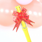 10/20/50/100 tk Kuldse servaga k&auml;sitsi joonistatud lill pidulik kaunistus j&otilde;ulukink sidumine v&auml;ike lips k&auml;sitsi joonistatud lill lint 10pcs punane