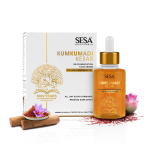 Sesa Kumkumadi N&auml;oseerum 30ml S&auml;rava Naha Eest 40% Kumkumadi &Otilde;liga Kerge Mittekleepuv Vananemisvastane Niisutav Seerum