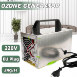220V osoona generaator 24g/h kaasaskantav osoonaator &otilde;hu vee puhasti sterilisaator t&ouml;&ouml;tlemine osooni lisamine formaldeh&uuml;&uuml;di jaoks