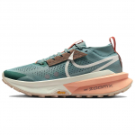 Nike ZoomX Zegama 2 Cannon Orange Chalk Naiste Tossud Roheline Mink-Brown Soft-Pearl FD5191-008 35.5