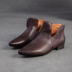 Johnature Ehtne Nahk Terava Ninaga Madala Kontsaga Madalad Kingad Moodsad Ja Mitmek&uuml;lgsed Naiste Slip-on Kingad 35 kohv