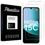 Verre Tremp&eacute; pour Xiaomi Redmi 15C 4G [Pack 2] Film Vitre Protection Ecran Phonillico&reg;
