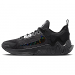 Nike Giannis Immortality 2 mustad holograafilise Swoosh kujundusega meeste tossud, hundihall-valged DM0825-002 42