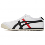 Onitsuka Tiger Mexico 66 Slip-On Valge Must Punane Unisex Tossud 1183A360-117 36