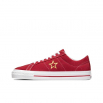 Converse One Star Pro Suede Low Varsity Red Unisex tossud Valge Kuld A06646C 35.5