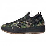 BAPE x adidas Dame 9 Must Roheline Unisex Tossud Core-Black JH6358 42⅔