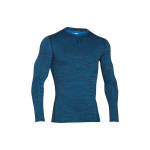 Under Armour Coldgear treeningkompressiooniga fitnesss&auml;rk meestele &uuml;laosad Sinine 1265655-405 S