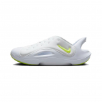 Nike Aqua Swoosh Sandaal PS Valge Volt Laste Tennised Hall Puht-Plaatina FN0876-100 25