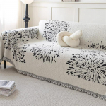 P&otilde;hjamaade stiilis k&otilde;rgekvaliteediline diivanir&auml;tik &scaron;enillist diivanikatteriie Four Seasons universaalne kriimustusvastane diivanikate diivanikate 180*130cm