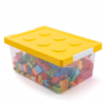 Lego klotside hoiukarp: Laste m&auml;nguasjade korraldaja ja sorteerimiskonteiner