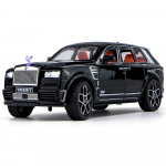1/24 Rolls-Royce Cullinan Automaali Mudel Metallist Valatud Simulatsioon Heli Valgus Poisi S&uuml;nnip&auml;evakingitus Kaunistus Halloweeni M&auml;nguasjad must