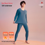 Hodo Red Bean Velvet 320g Seamless Thermal Underwear Set XL