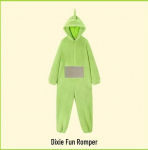 Unisex Teletupsude fliisist &uuml;hes t&uuml;kis pidžaama: Hubased koomiksitegelased s&uuml;giseks/talveks M