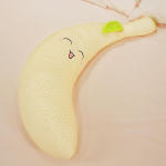 50&ndash;150 cm loominguline simulatsioon hiiglaslik suvine j&auml;&auml;puuvili banaan pl&uuml;&uuml;sist nukupadi kodukaunistus poistele, t&uuml;drukutele, kingitus t&uuml;druks&otilde;brale about 50cm beige