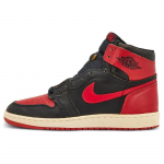 Jordan 1 Retro High '85 Og Bred 2025 Jordan HV6674-067 Jordan HV6674-067 38 punane must v&auml;rv